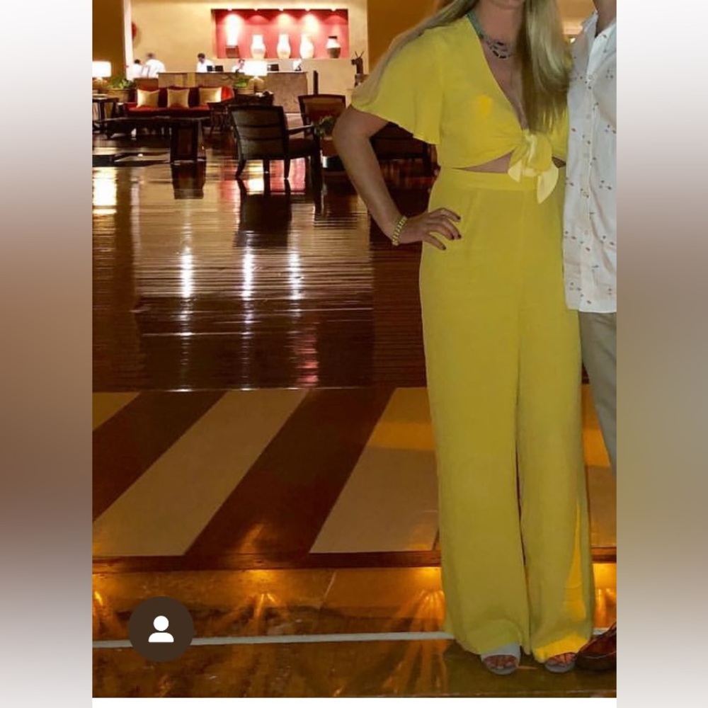 Yellow Women's Jumpsuit